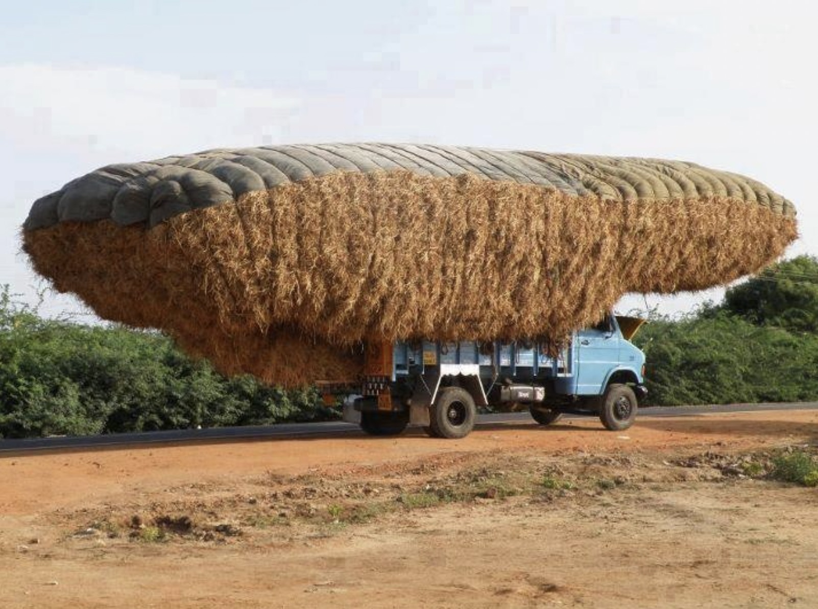 overloaded trucks